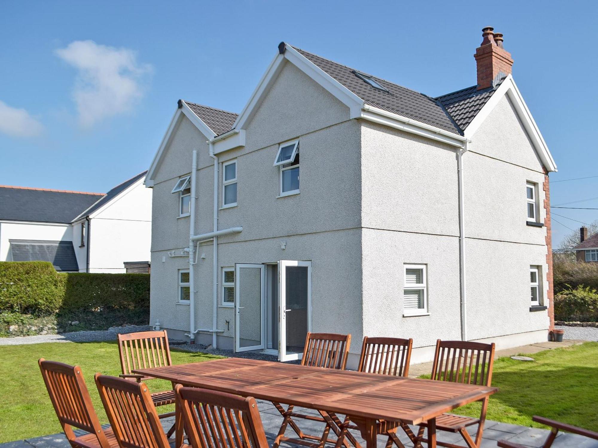 Hawthorns In Gower Villa Knelston Exteriör bild