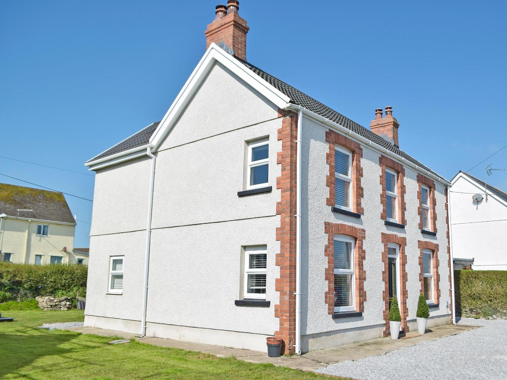Hawthorns In Gower Villa Knelston Exteriör bild